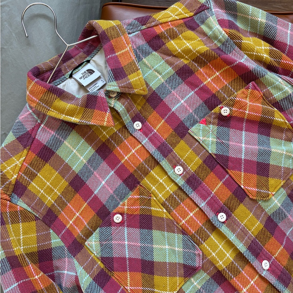 The North Face Colorful Plaid Shirt